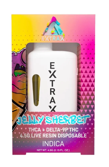 Delta Extrax - Adios Blend Preheat Disposable - 4.5g- Jelly Sherbert