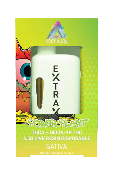 Delta Extrax - Adios Blend Preheat Disposable - 4.5g - Power Plant