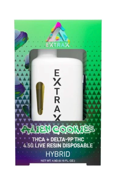 Delta Extrax - Adios Blend Preheat Disposable - 4.5g - Allien Cookes