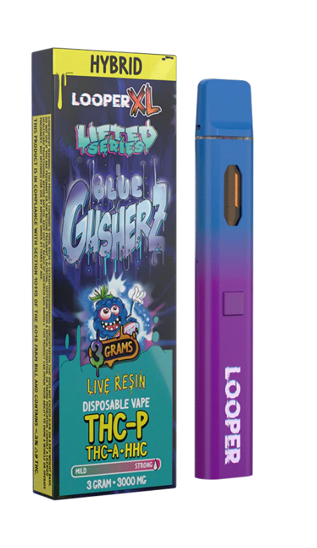 Looper Lifted Series Disposable - 3g - Blue Gusherz