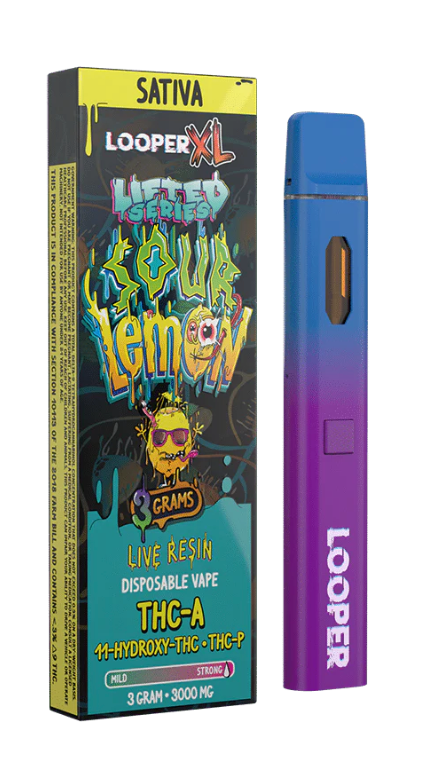 Looper Melted Series Live Resin Disposable - 3g - Sour Lemon