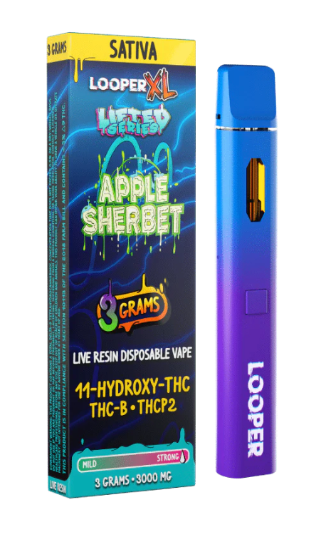 Looper XL Lifted Series Disposable - 3g - Apple Sherbert