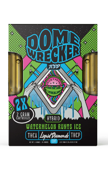 Domewrecker 2X2g Cartridges - Watermelon Runts Ice (Hybrid)