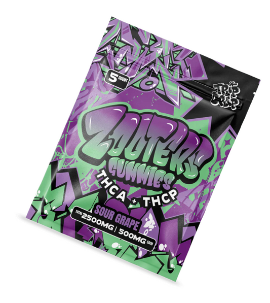 Zooters 500mg Gummies - Sour Grape