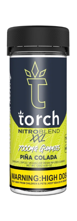 Torch Nitro Blend XXL 7000mg Gummies - Pina Colada