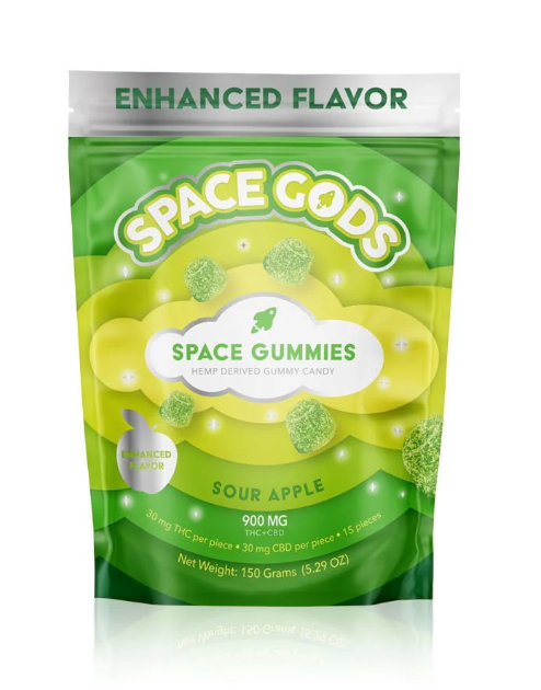 Space Gods 900 Mega Dose - Sour Apple