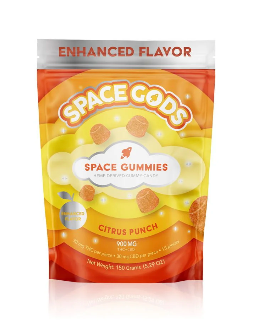 Space Gods 900mg Mega Dose - Citrus Punch