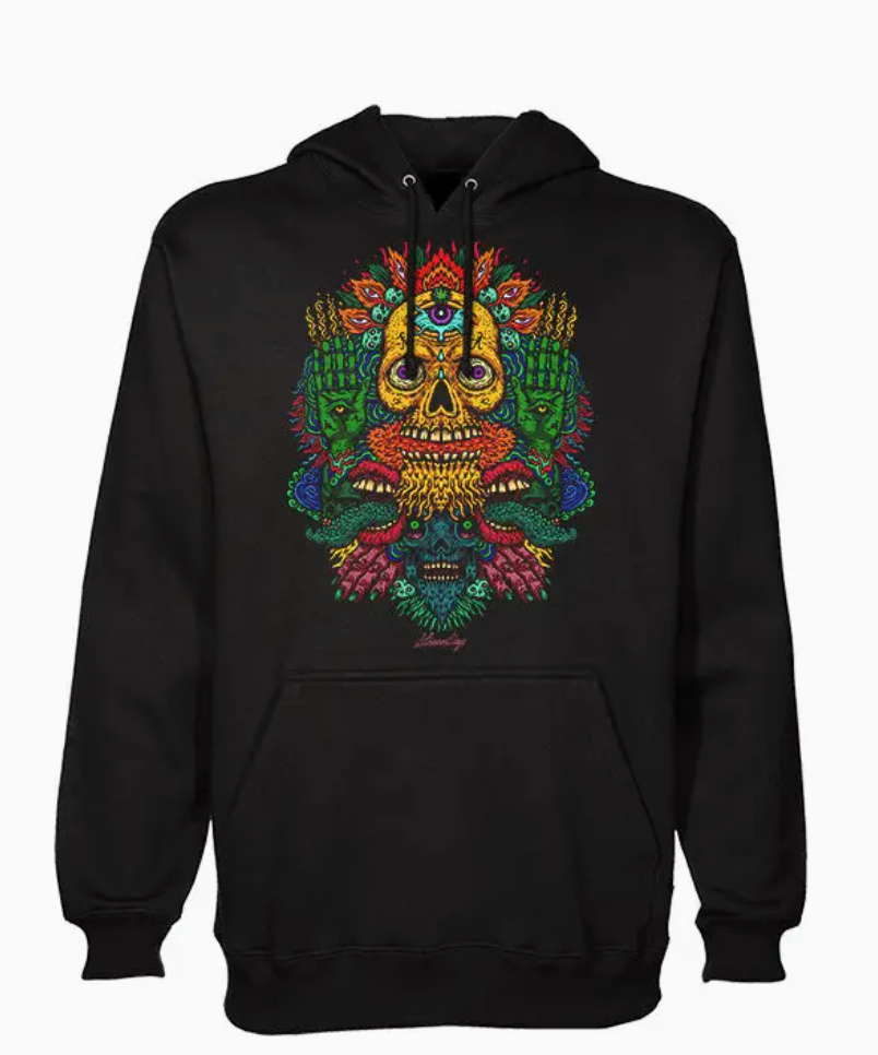 Voodoo Mary Jane Spell Hoodie